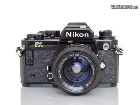 Nikon FA + objectiva 35mm F/2.8 - C/ revisão!