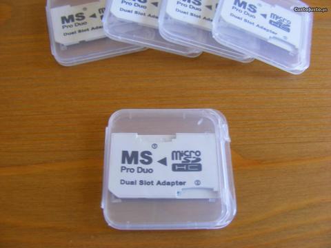PSP Adaptador MicroSD para MemoryStick Duplo