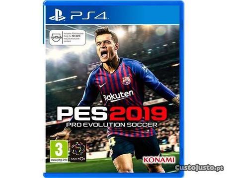 Pes 2019 novo para ps4