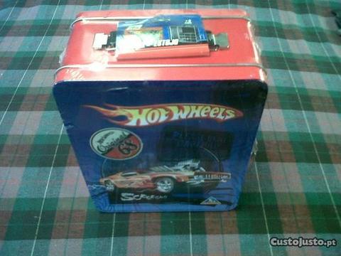 Hot Wheels box+puzzle