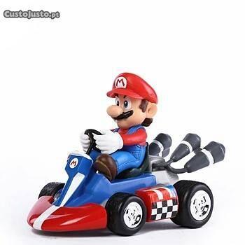 Figuras Super Mario Kart 13cm na caixa (100%NOVOS)