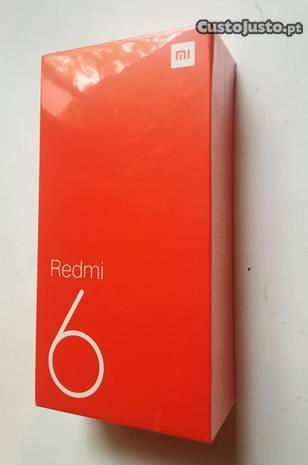 Xiaomi Redmi 6 3Gb Ram 64GB Rom Novo Selado