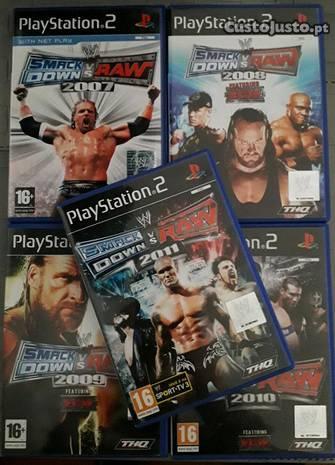 Jogos da WWE para a PS2