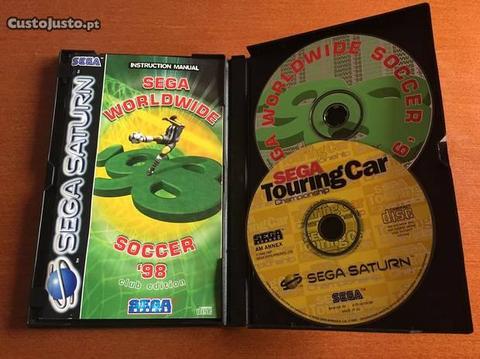 Sega Worldwide Soccer 98 + Sega Touring Car