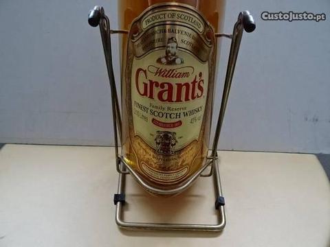 Garrafa Whisky Grants 3 Litros Com Suporte
