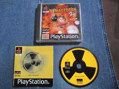 Worms Armageddon Ps1