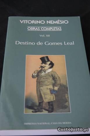 Destino de Gomes Leal seguidode poesias escolhidas