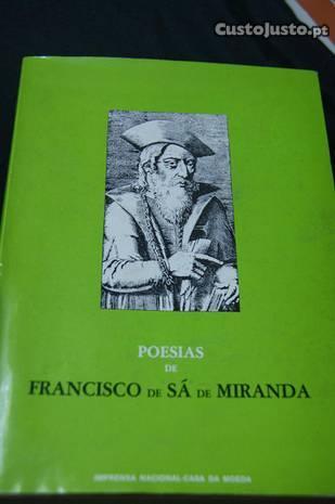 Poesias de Francisco Sá de Miranda