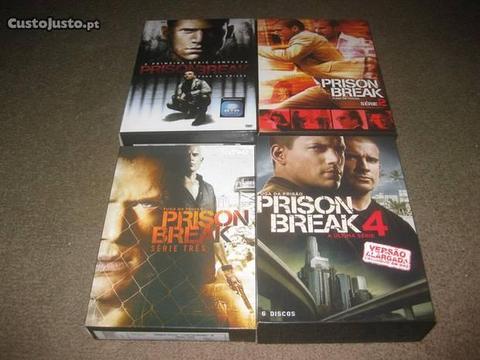Colecção Completa da Série Prison Break/Impecável!