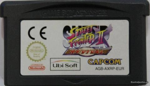 Jogo GBA Street Fighter II