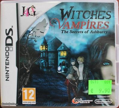 Jogo Nintendo Ds Witches Vampires