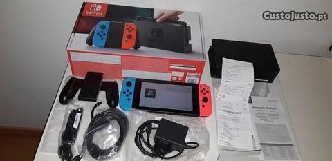 Nintendo Switch Neon Blue/Red Com Garantia