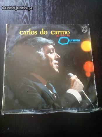 Vinil Carlos Do Carmo ao vivo no Olympia