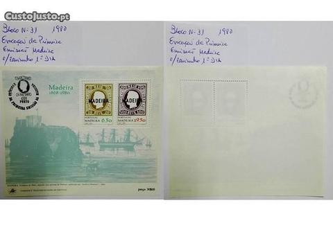Blocos de selos de Portugal Lote 4