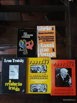 Leon Trotsky - cinco livros