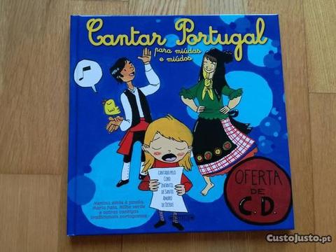 Cantar Portugal para miúdas e miúdos - livro + cd