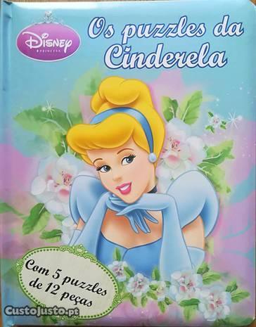 Disney Princesas-Livro Os Puzzles da Cinderela