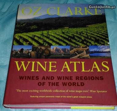 Wine Atlas de Oz Clarke - como novo