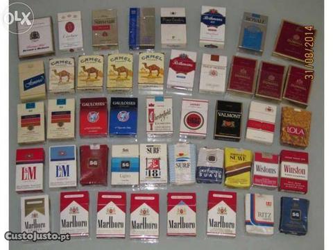 Colecção de Caixas de Tabaco Antigas