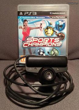 [PS3] Jogo Sports Champions + Câmara