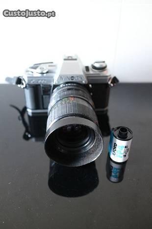 Minolta X-300 + lente 35-85mm