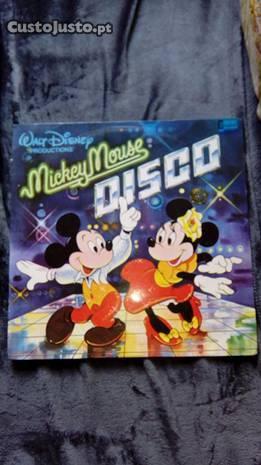 Mickey Minnie Long Play Antigo Raro