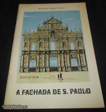 Livro A Fachada de S. Paulo Manuel Teixeira