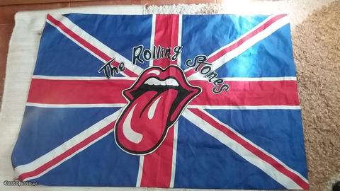 Bandeira de tecido Rolling Stones