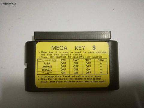 Mega Key 3 - Mega drive