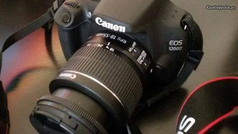 Canon EOS 1200D + 18-55 IS + Kit + s/ Garantia