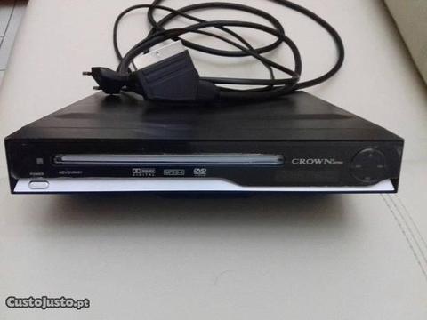 Leitor DVD marca CROWN