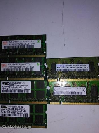 Memórias DDR2 Portáteis
