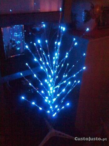 Árvore Natal/decorativa electrificada luzes leds