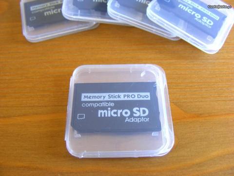 PSP Adaptador MicroSD para MemoryStick