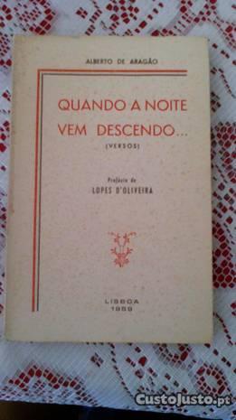 Alberto Aragão 1959 Quando Noite vem Descendo Livr