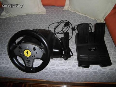 Volante Ferrari +Pedais para PS3 e computador