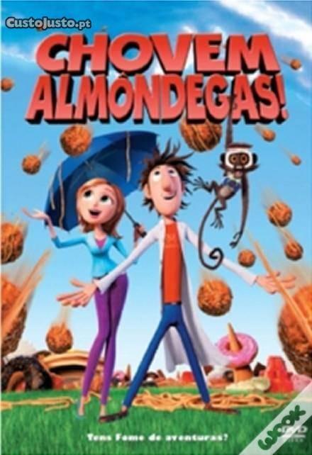 Dvd infantil - Chovem almondegas!
