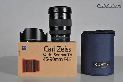 Contax 645 lente zoom 45-90mm f4.5