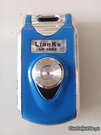 Mini-Rádio fm Auto Scan - LianKe LK-898A + Auricul