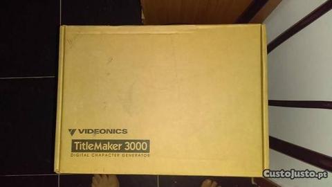 Insersor de legendas Videonics TitleMaker3000