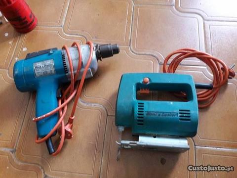 Berbequim com serra tico-tico Black and Decker