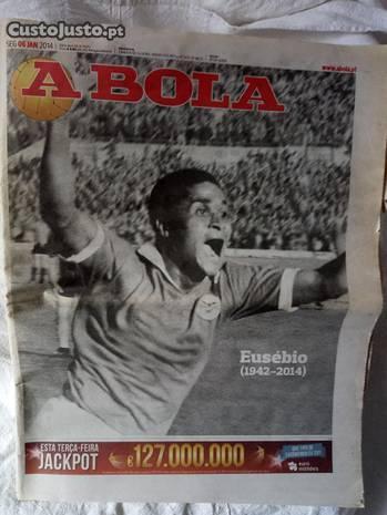 Benfica Eusébio Jornal Raro Completo