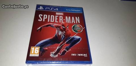 (Ps4) Spider Man Em Português Novo e Selado