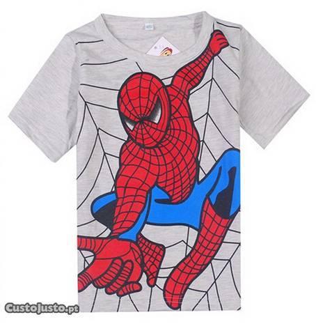 T-shirt menino Spiderman Homem Aranha 5-6A - NOVA