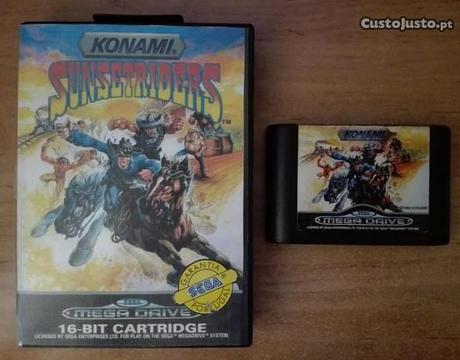 sunset riders - sega mega drive