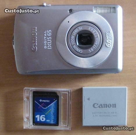 Câmera Digital Canon SD630 Avariada