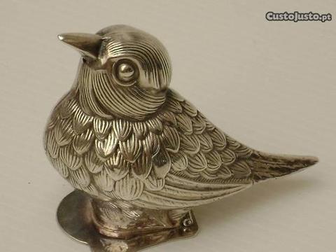 Pássaro em prata - Saleiro , Pimenteiro