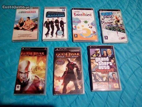 Jogos/filmes para PSP - Pack ou à unidade