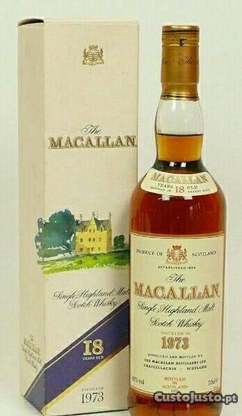 Whisky Macallan 18 anos