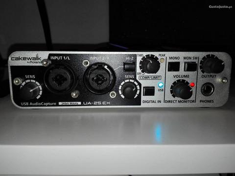 Interface audio - Cakewalk/Roland UA-25 EX
